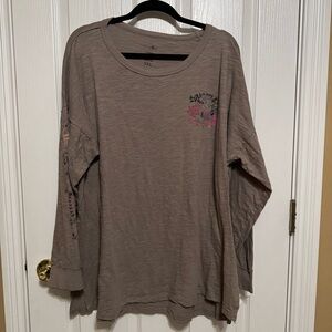 Natural Life Charcoal Gray XXL Tee